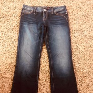Guess size 28 jeans boot cut